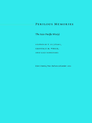 cover image of Perilous Memories